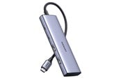 USB-hub - UGREEN CM473 USB-C HUB - 2xUSB-A / 2xUSB-C - 20cm USB-hub - USB 3.0 - 4 porter - Grå - 15395