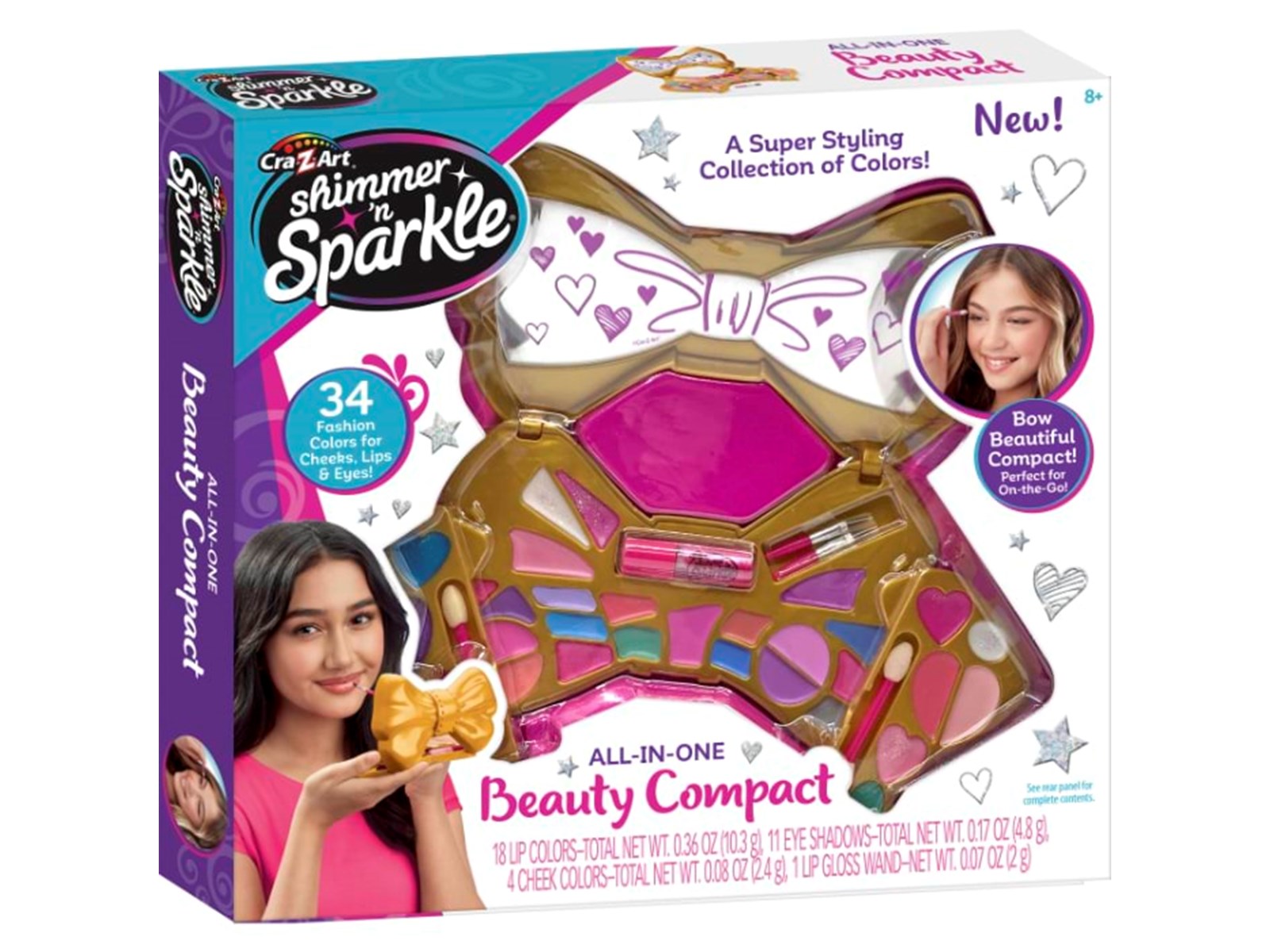 Shimmer N Sparkle Bow Beautiful Compact Billig shimmer-n-sparkle-bow-beautiful-compact-billig