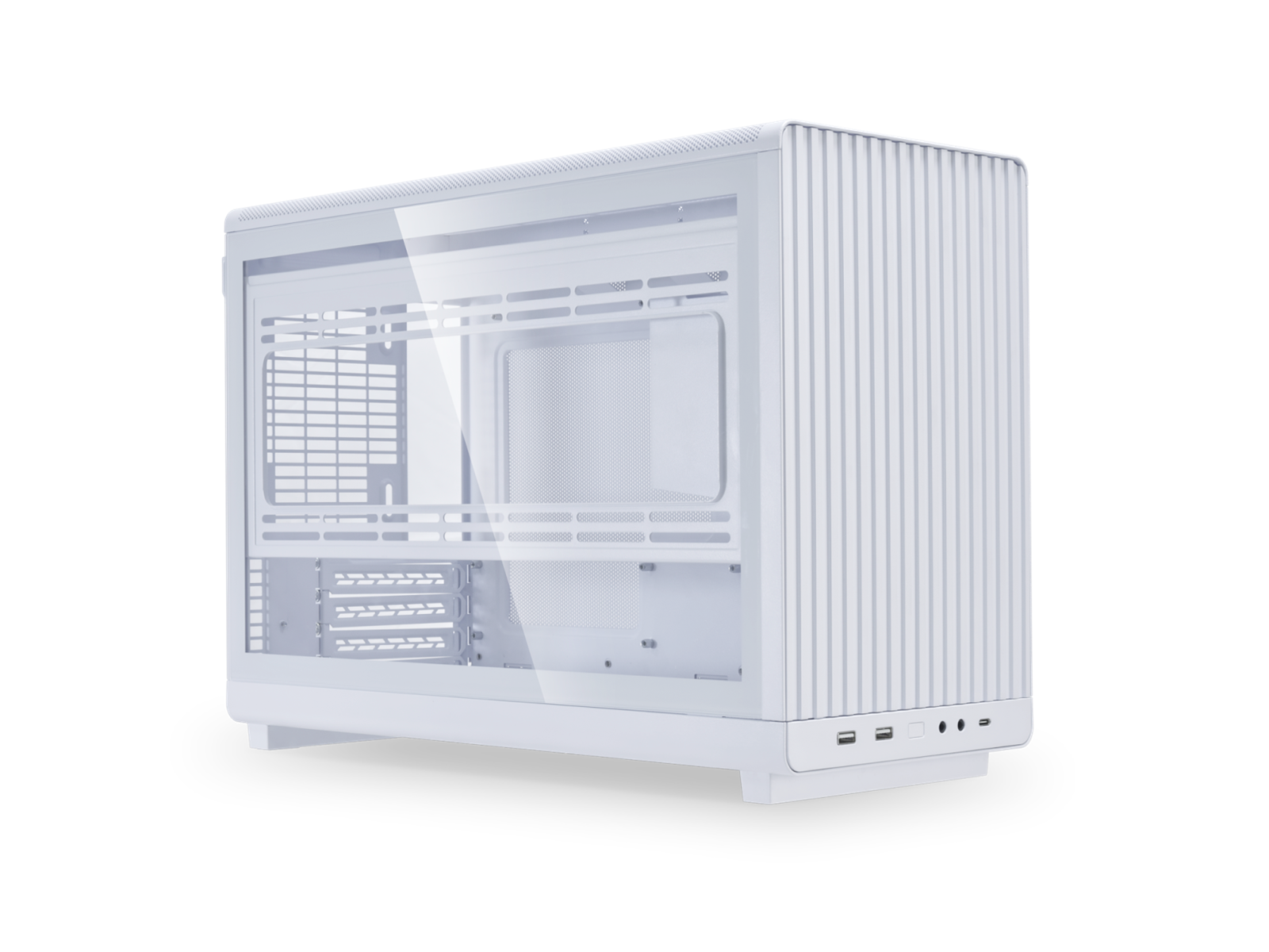 Pannello Laterale In Vetro Temperato Lian Li A3-2W Per Case DAN A3-mATX, Colore Bianco: Sostituzione Cristallina E Resistente - 4