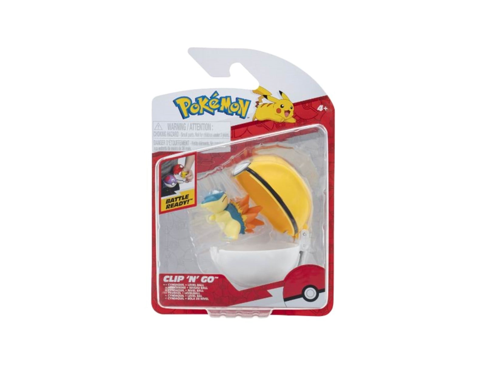 Pokémon PKW3134 Clip'n'Go Poké Balls – Chespin & Pokéball ufficiale Poké Ball