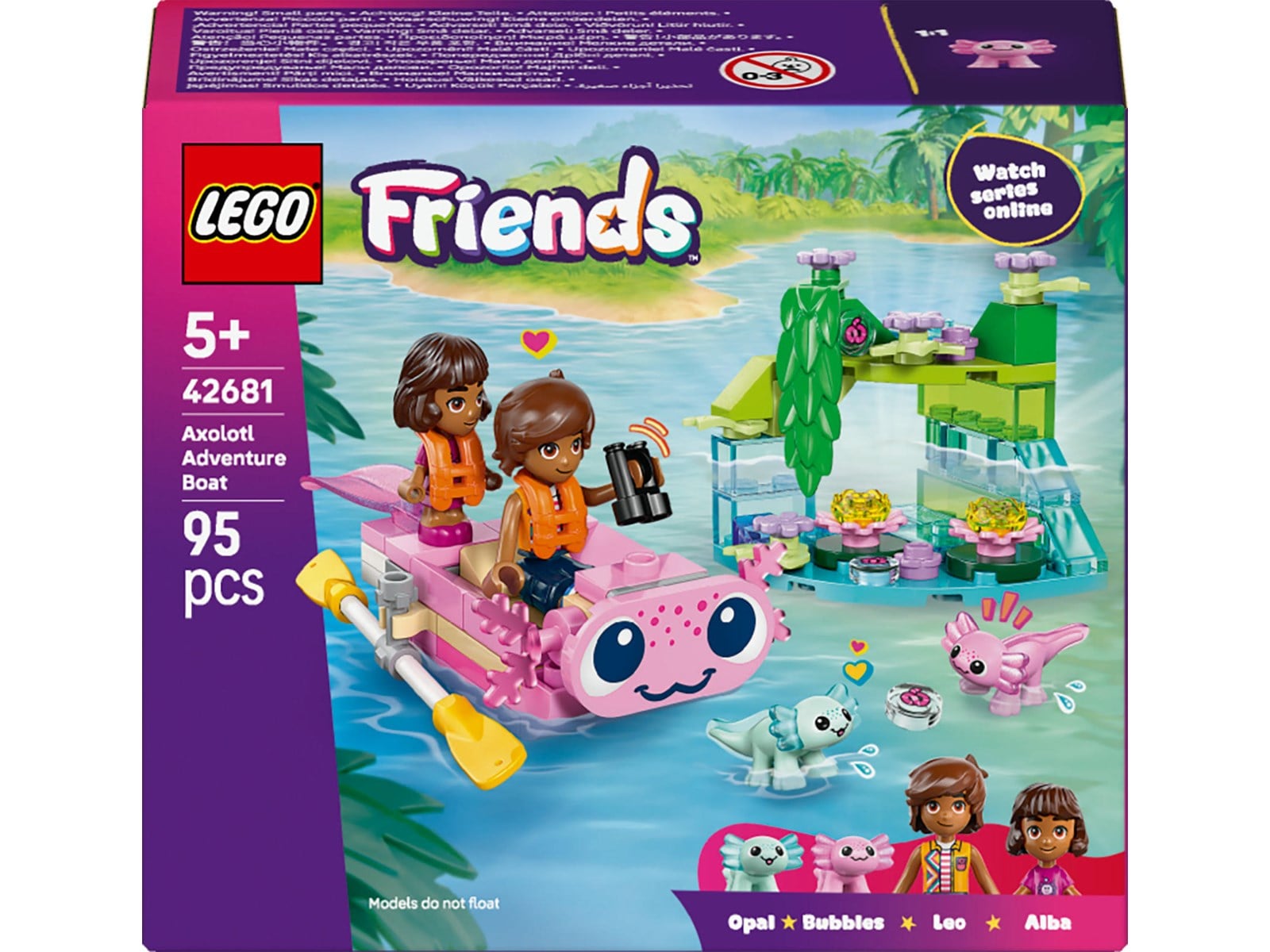 LEGO Friends 42681 Axolotl utforskningsb t P Lager Billig lego-friends-42681-axolotl-utforskningsb-t-p-lager-billig