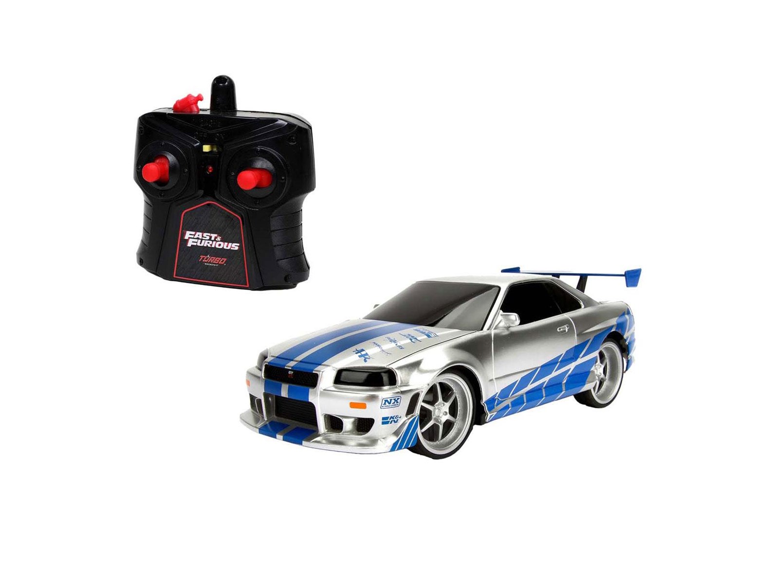 Jada Toys Fast & Furious Brian's Nissan Skyline GT-R BN34 échelle 1:10 et télécommande RC | eBay