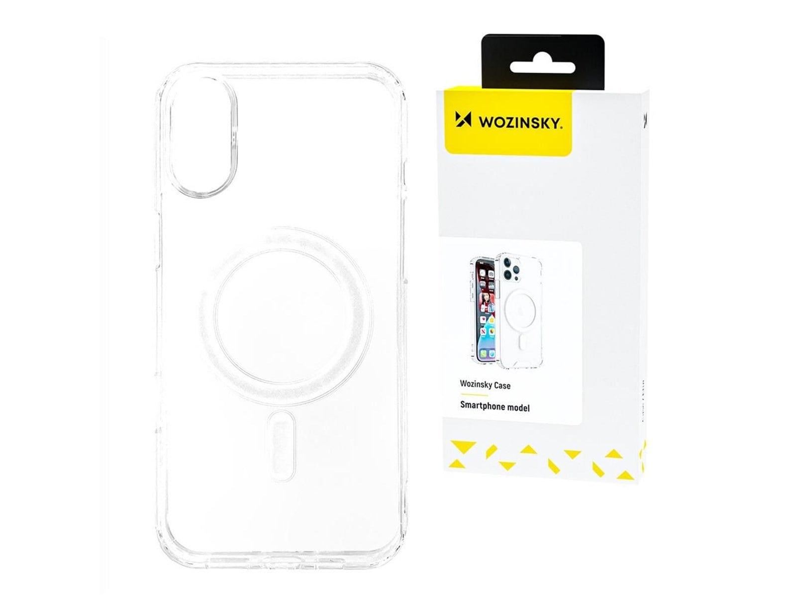 S24fe Wozinsky Ultra Clear MagSafe Case for Samsung Galaxy S24 FE - Transparent