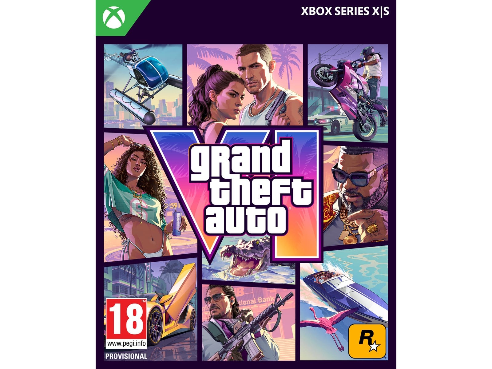 Grand Theft Auto VI til Xbox Series X – GTA 6 Xbox spill fra Rockstar Games
