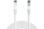 Nettverkskabel - Sandberg UTP Cat6 - 5m - Hvit - 5m - 506-96