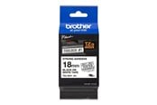 Papir, Fotopapir & Etiketter - Brother TZe-S241 - Black On White - Roll (1.8 cm x 8 m) - TZES241