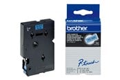 Papir, Fotopapir & Etiketter - Brother Tape/9mm black on blue - TC591