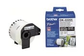 Papir, Fotopapir & Etiketter - Brother DK22205 / Continuous Length Paper Tape 62 mm x 30.48 m - DK22205
