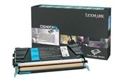 Printertilbehør blekk/toner - Lexmark C5240CH Toner - Laser toner Cyan - C5240CH