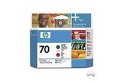 Printertilbehør blekk/toner - HP 70 Printhead Matte Black-Red - C9409A