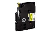 Papir, Fotopapir & Etiketter - Brother P-Touch TZE-S631 black on yellow 12mm extra - TZ-S631