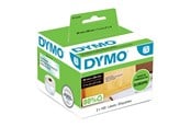 Papir, Fotopapir & Etiketter - DYMO LW store adresseetiketter, 36mm x 89mm, sort på klar, 1 rulle med 260 stk. - 99013