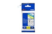 Papir, Fotopapir & Etiketter - Brother TZ121 - Black On Clear - Roll (0.9 cm x 8 m) - TZ121