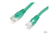 Nettverkskabel - Roline LAN Cable CAT6 - 0.5m UTP.Green - 21.15.1523-100