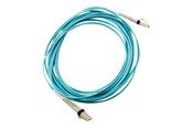 Nettverkskabel - HP 1m Multi-mode OM3 LC/LC FC Cable - Blå - 1m - AJ834A