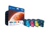 Printertilbehør blekk/toner - Brother LC 1100HY Value Pack - Blekkpatron Cyan - LC1100HYVALBPDR