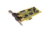Nettverksadapter - Sunix PCI-Express kort Parallell + Se - SX-117