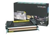 Printertilbehør blekk/toner - Lexmark C736H1YG Toner Yellow - Laser toner Yellow - C736H1YG