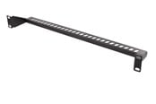 Tilbehør - Deltaco Cable support for 19" mounting 1U Black - 19-1