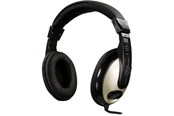 Hodetelefoner - Deltaco Headset med volumekontrol - HL-54