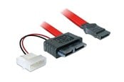 Sata - DeLOCK Slimline SATA & Power cable 30 - 84390