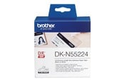 Papir, Fotopapir & Etiketter - Brother DKN55224 - black on white Roll (5.4 cm x 30.5 m) - DKN55224