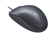Mus - Logitech Mouse M100 - Mus - Optisk - 3 knapper - Svart - 910-001602