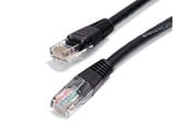 Nettverkskabel - Roline CAT.6/0.5 BLACK UTP KABEL CAT.6 RJ45/RJ45 0.5 M - 21.15.1525-100
