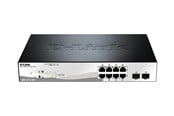 Switch/splitter - D-Link Web Smart DGS-1210-10P - Switch - DGS-1210-10P