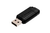 Minnepenn - Verbatim PinStripe - Svart - 16GB - Minnepenn - 49063