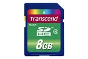 Minnekort - Transcend SDHC Std Class 4 - 8GB - TS8GSDHC4