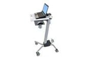 Veggmontering, AV-braketter & AV-møbler - Ergotron NeoFlex Laptop Cart - Max 6.8 kg - recommended for - 24-205-214