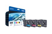 Printertilbehør blekk/toner - Brother LC985VALBPDR - Value Pack - 4-Pack (Balck Yellow Cyan Magenta) Ink - Blekkpatron Cyan - LC985VALBPDR