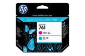 Printertilbehør blekk/toner - HP 761 - Skrivehode Cyan - CH646A