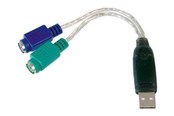 PS/2-kabel - DIGITUS USB to PS/2 Adaptor - DA-70118