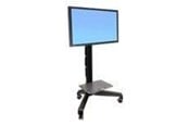Veggmontering, AV-braketter & AV-møbler - Ergotron Neo-Flex Mobile MediaCenter VHD - Max 41 kg - recommended for 75" - 24-191-085