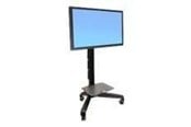 Veggmontering, AV-braketter & AV-møbler - Ergotron Neo-Flex Mobile MediaCenter UHD - Max 54.4 kg - recommended for 80" - 24-192-085