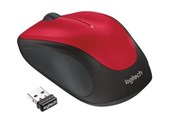 Mus - Logitech Wireless Mouse M235 - Mus - Optisk - 3 knapper - Rød - 910-002496