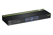 Switch/splitter - TRENDnet TEG S16g - switch - 16 porte - TEG-S16G