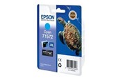 Printertilbehør blekk/toner - Epson T1572 Ink Cartridge - Cyan Ink - Blekkpatron Cyan - C13T15724010
