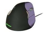 Mus - Evoluent VerticalMouse 4 Small - VM4S - Ergonomisk mus - Optisk - 6 - Svart - VM4S