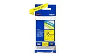 Papir, Fotopapir & Etiketter - Brother TZE641 Yellow/Black Tape 18mm - TZE641