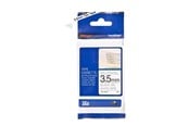 Papir, Fotopapir & Etiketter - Brother TZEN201 3.5mm (0.13") Black on White Non-Laminated Super Narrow tape for P-touch 8m - TZEN201