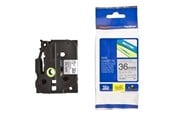 Papir, Fotopapir & Etiketter - Brother Tape/36mm black on matt f P-Touc - TZEM961