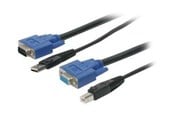 KVM-kabel - StarTech.com 2-in-1 USB KVM Cable - tastatur / video / mus / USB kabel - SVUSB2N1_6