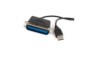 Nettverksadapter - StarTech.com ICUSB128410 USB to Parallel Printer Adapter M/M - ICUSB128410