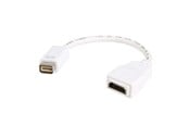 Skjermkabel - StarTech.com Mini DVI to HDMI Video Cable Adapter for Macbooks and iMacs - videoadapter - HDMI / DVI - MDVIHDMIMF