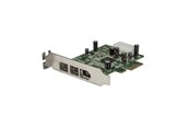 Nettverksadapter - StarTech.com 3 Port 2B 1A Low Profile 1394 - PEX1394B3LP