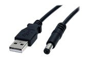 Strømkabel (intern) - StarTech.com USB to Type M Barrel 5V DC Power Cable - strømkabel - USB2TYPEM