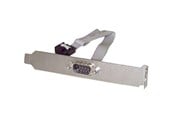 Parallell/seriell kabel - StarTech.com 9-Pin Serial to 10-Pin Motherboard Header Slot Plate - seriel-panel - PLATE9M16